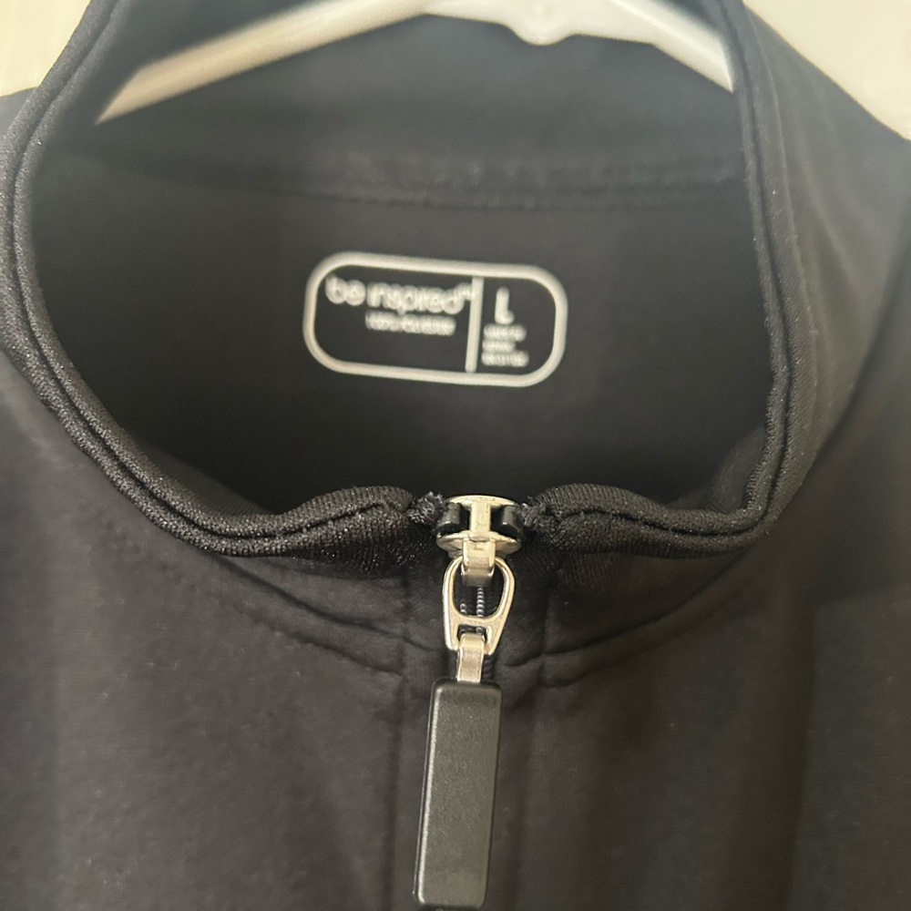 Be Inspired Black Zip-Up Jacket - image 5